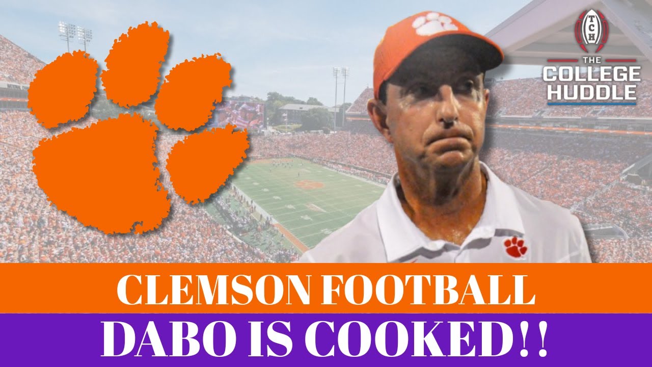 CLEMSON TIGER FOOTBALL: Dabo Is Cooked!