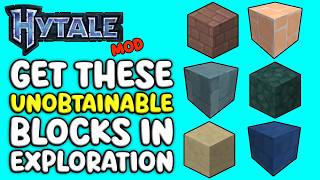 Getting Hytales Unobtainable Blocks In Exploration Mode (Runecleft Valley Mod)