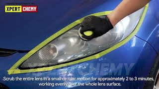 XPERTCHEMY® heavy duty headlight restoration kit