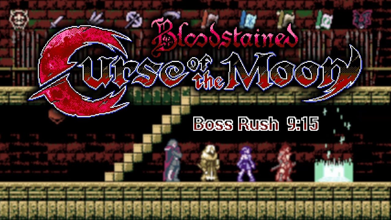 Bloodstained: Curse of the Moon (PS4) | Boss Rush | 