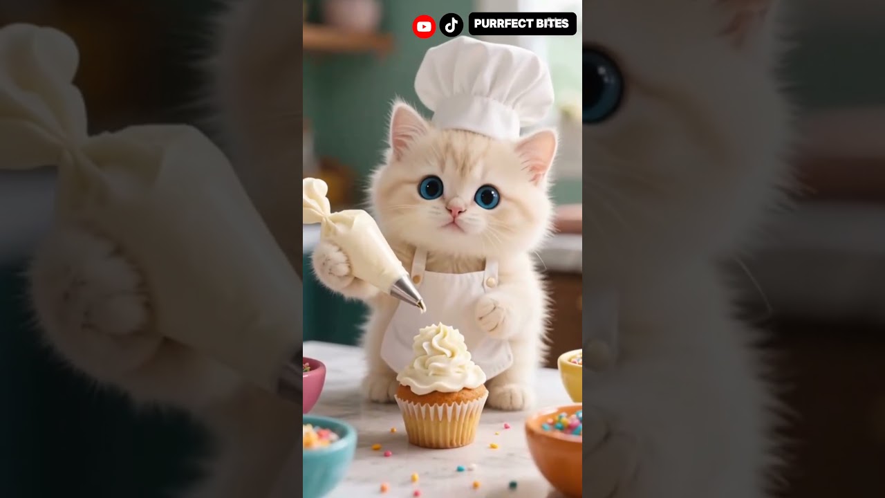 This Kitty Runs the Cutest Bakery Ever 🧁🐱