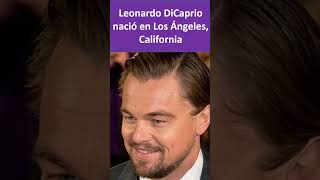edad de Leonardo Dicaprio