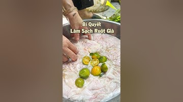 BÍ QUYẾT LÀM RUỘT GIÀ KHÔNG CÒN MÙI HÔI | Đàn Ông Vào Bếp #shorts #shortvideo #shortsyoutube #food