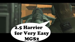 MGS2 - Very Easy Harrier Tutorial -