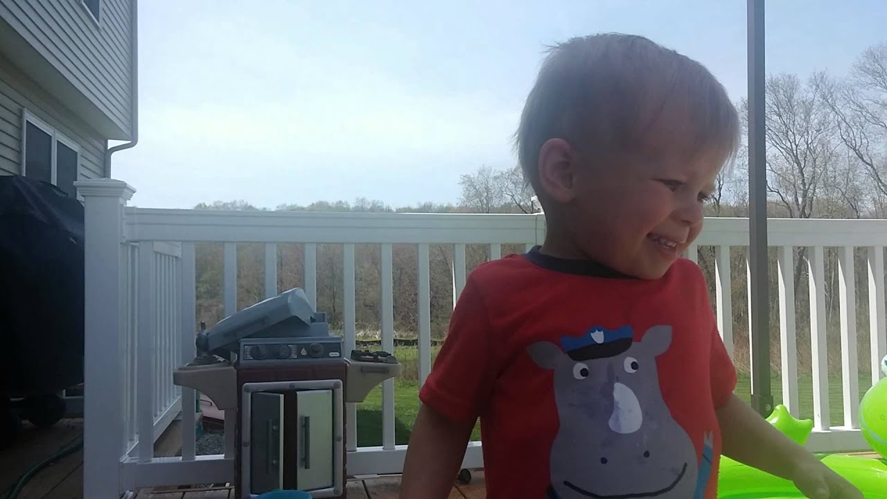 He is practically a genius at 2 years old. He knows the context of the