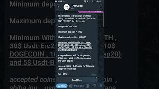 TAR new plans explained. Withdrawals. TAR moving to website. #crypto #cryptocurrency #bottrade