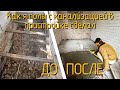 Заливаю черновые полы и делаю канализацию в пристройке