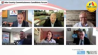 Ada County Commissioners Virtual Candidate Forum - Meridian Chamber of Commerce