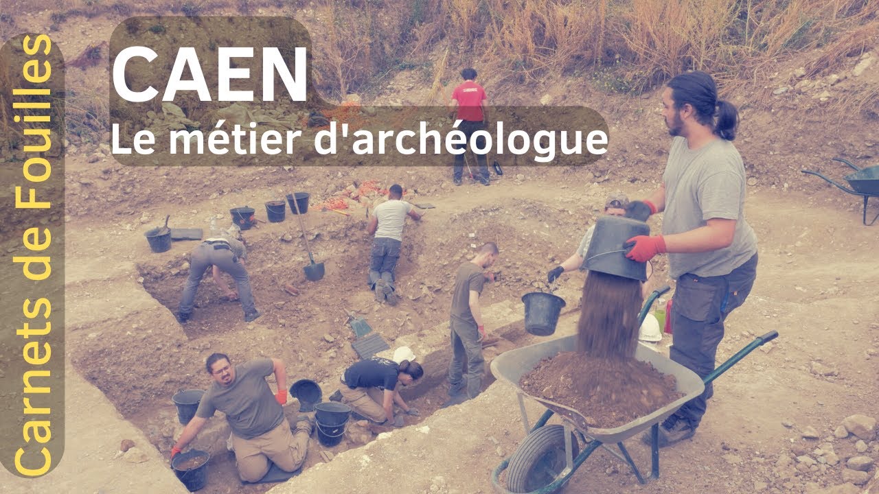 La fouille du château de Caen, le métier d’archéologue 2/2