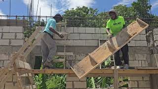 Project X || boxing up belting  3rd floor || pulling down decking 2nd floor || flash n rendering 