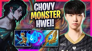 CHOVY IS A MONSTER WITH HWEI! - GEN Chovy Plays Hwei MID vs Jayce! | Season 2024