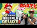 【Part2】マリオブラザーズをさとゆいでプレイしてみたらwww【NewスーパーマリオブラザーズUデラックス】