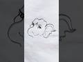🥰😊 Cute Ganpati Bappa Drawing 💖 #drawing #ganesh #art #viral #trending #shorts