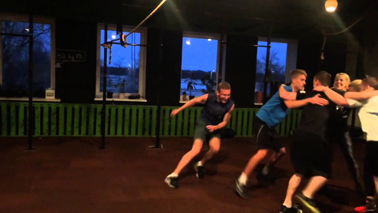 Crossfit I&M warm-up "funnel tag"