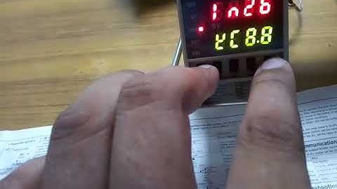 Autonics temperature controller TZ4st parameters programming lesson2