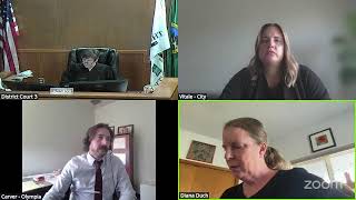 Thurston County District Court's Lacey & Olympia Calendar