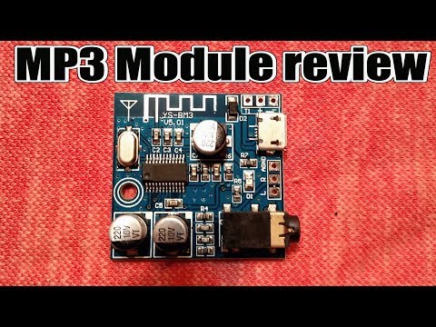 MP3 player review  How to wire mp3 module  mp3 audio board