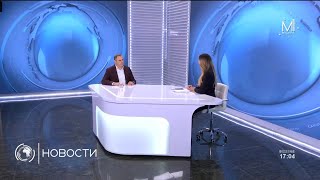 Запись интервью Вадима Чебана для канала „Телерадио Молдова”