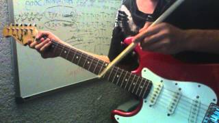 Cool trick with a guitar and a Drumstick