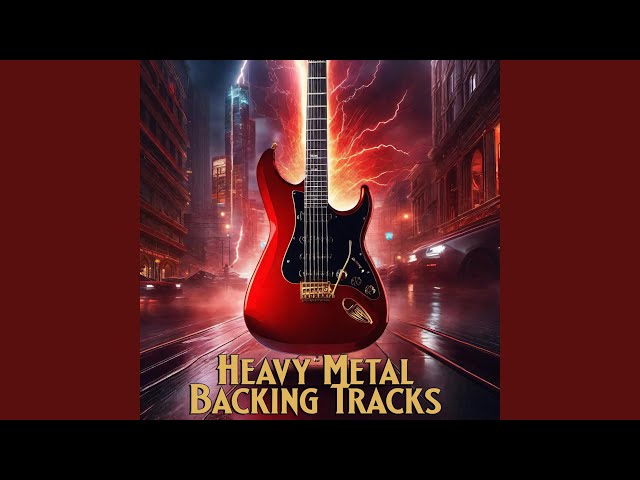 Classics | Heavy Metal Guitar Backing Track Am class=