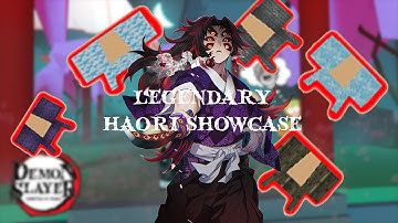 Ro-Slayer Roblox: ALL LEGENDARY HAORI Showcase!