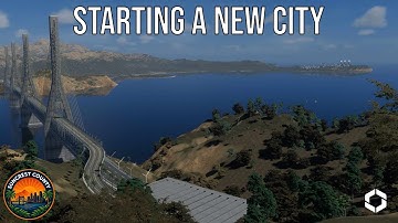 Building the Foundations of a New City - Suncrest County | Cities Skylines 2