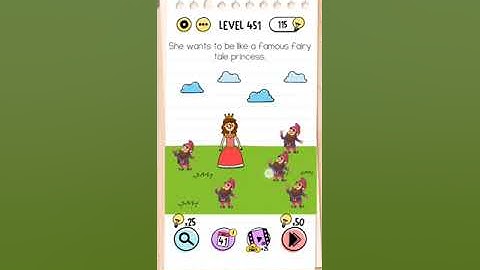 Brain Test Level 451 Walkthrough