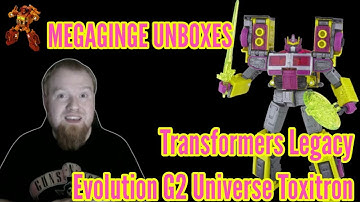Unboxing Video - Transformers Legacy G2 Universe Toxitron