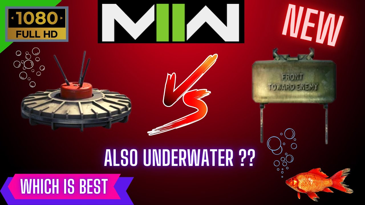 MW2 Claymore VS Proximity Mine Even Under Water ?? YouTube