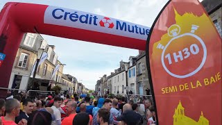 Semi marathon de la baie du Mont Saint Michel Pontorson 2024