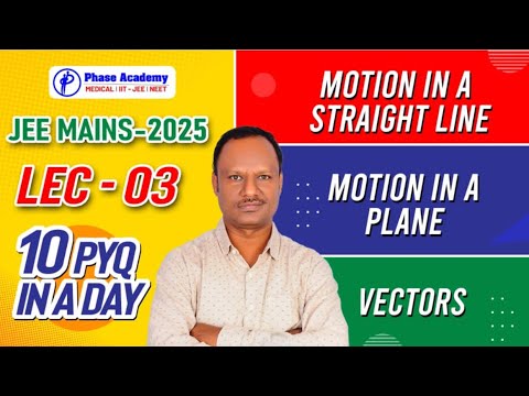 Lecture-3 | JEE