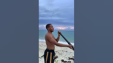 Thumbnail of Playing The Didgeridoo On The Beach 🌊 Island Paradise 🌴 NovaSoundMusic #Music @GNovaSound 🌊