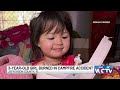 ‘She’s definitely a fighter’: Monticello three-year-old has village behind her following campfire...