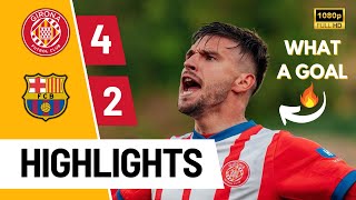 Girona FC vs Barcelona (4-2) | Goals & Highlights 2024 FHD LALIGA EA SPORTS | What a Goal Portu 🔥🔥