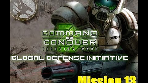 Command and Conquer 3 Tiberium Wars GDI Mission 13 Hard Difficulty
