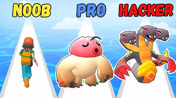 NOOB vs PRO vs HACKER in Monster Squad Rush