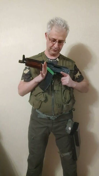 Rare Soviet holster for an AKS-74U - Редкая советская кобура для АКС ...