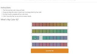 How to take the Hue Test