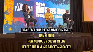 How Social Media Helped Their Music Careers SUCCEED! Rick Beato, Mateus Asato & Tim Pierce