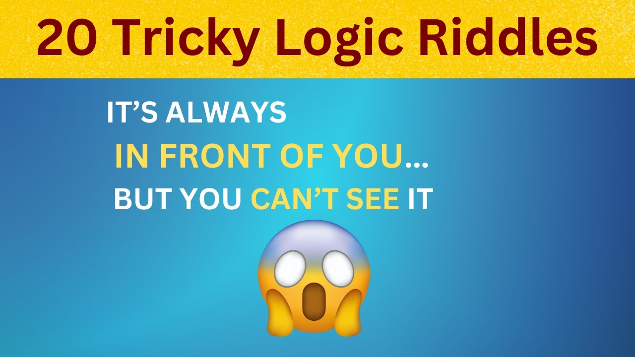 Test Your Brain Power in 2026 | 20 Tricky Logic Riddles