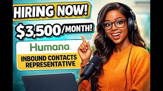 🚨 Humana Remote Job Opening 🚨 Inbound Contacts Rep — Equipment Provided!