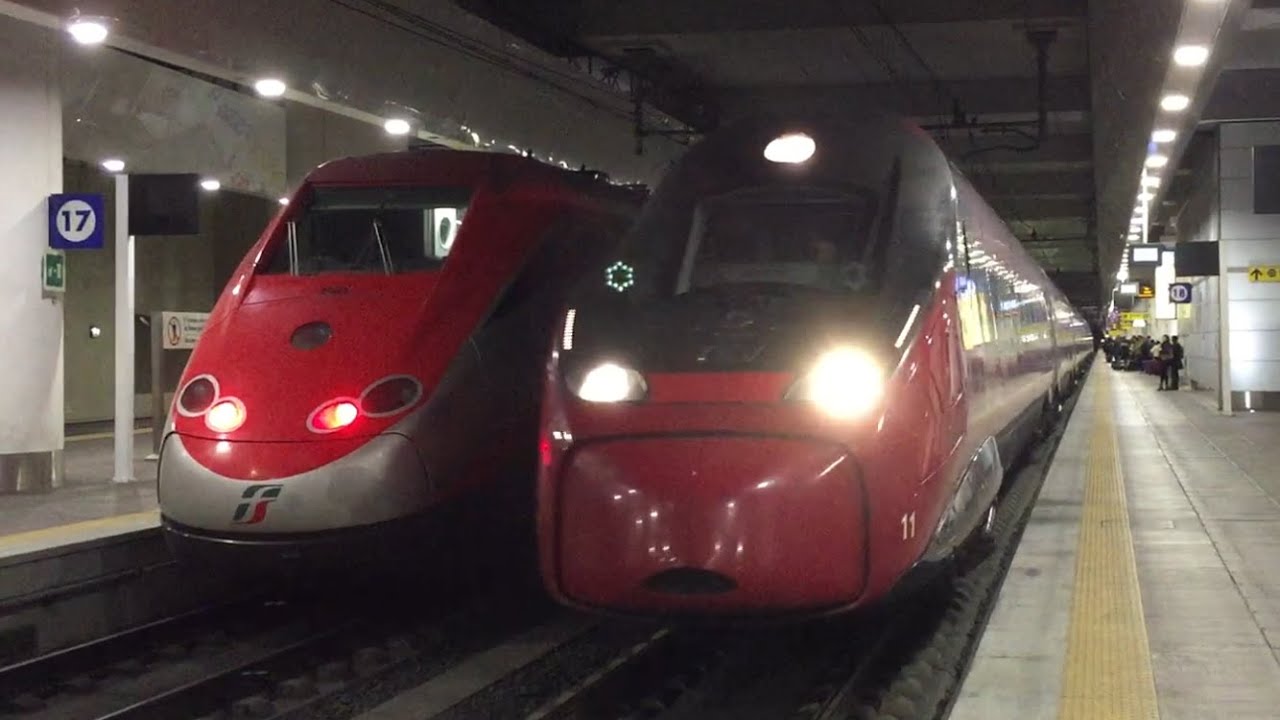 TRENI AD ALTA VELOCITA' E NON A BOLOGNA C.LE:DOPPIA FRECCIAROSSA 1000,ITALO & FRECCIARGENTO!