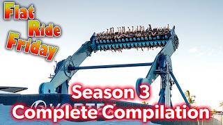 2 Hours of Flat Rides! - Flat Ride Friday Season 3 Complete Compilation