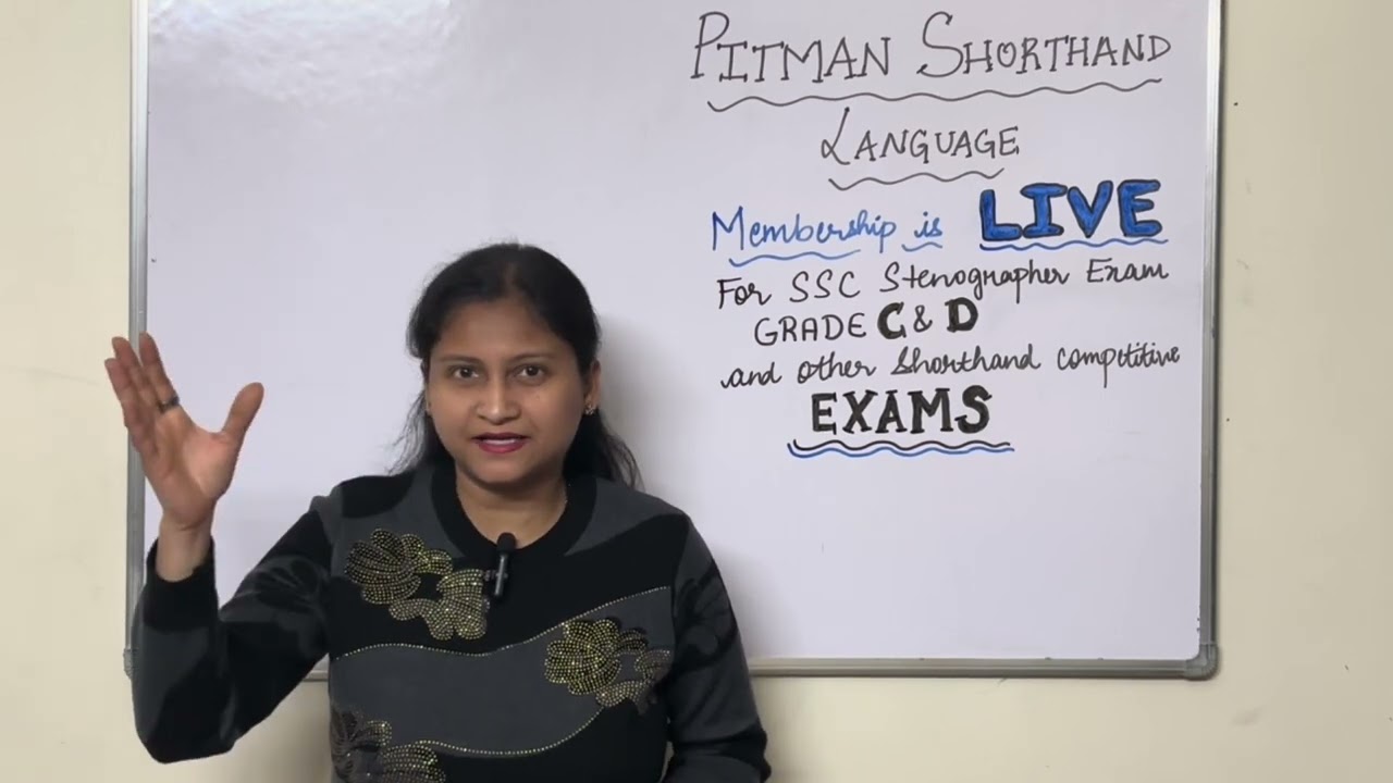 Pitman Shorthand Language - Advance practice, speed boosting - membership is Live