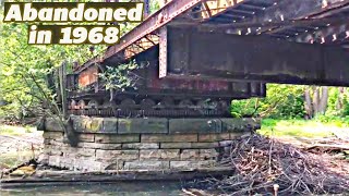 130 year old forgotten swing span bridge exploration!
