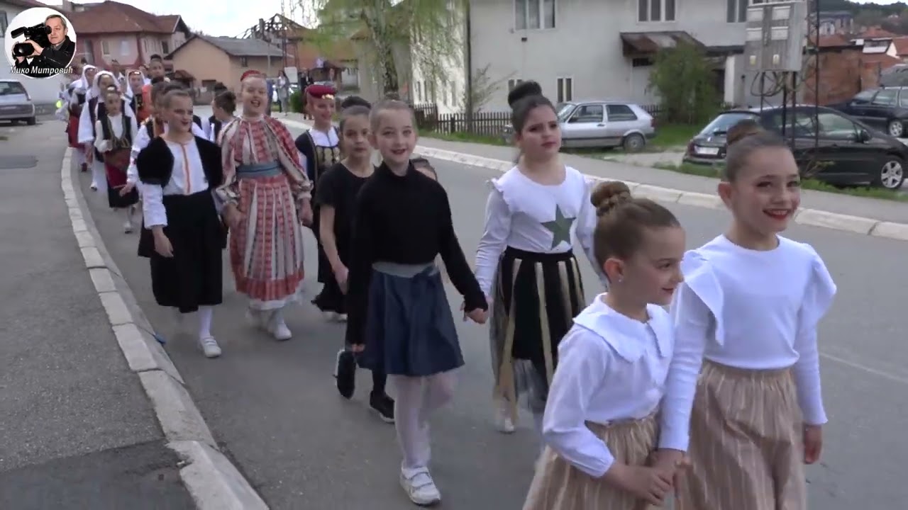 PRVOMAJSKI DEFILE I KONCERT KUD ,, VOLOĐA ,, PLJEVLJA 01 05 2023