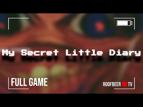 My Secret Little Diary | Full Game Playthrough | No Commentary Indie Horror Gameplay