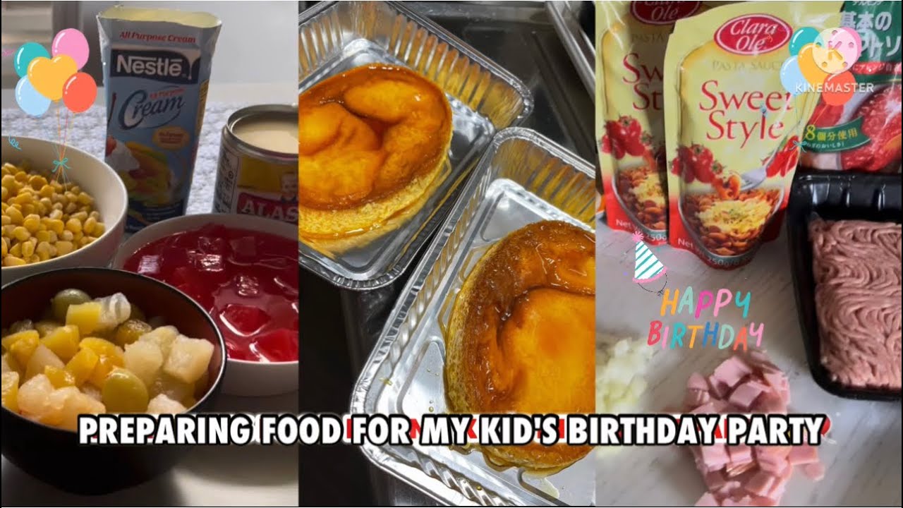 BIRTHDAY PARTY IDEAS AT HOME Food Preparation 🎉 YouTube