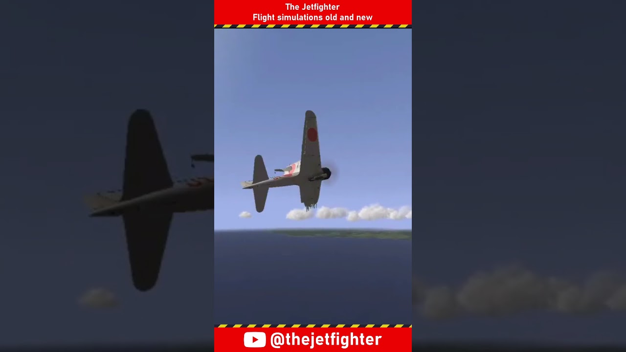 WWII Pacific Attack! Zero Bomber Run on U.S. Base | IL‑2 Sturmovik 1946