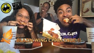 Blazin Hot Wing Challenge Ft.